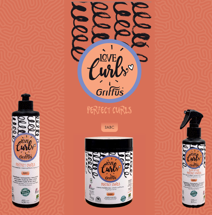 GAMME PERFECT CURLS – Pour cheveux bouclés et frisés (3A à 3C)